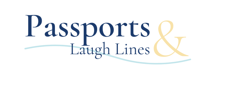 Passports & Laughlines Logo